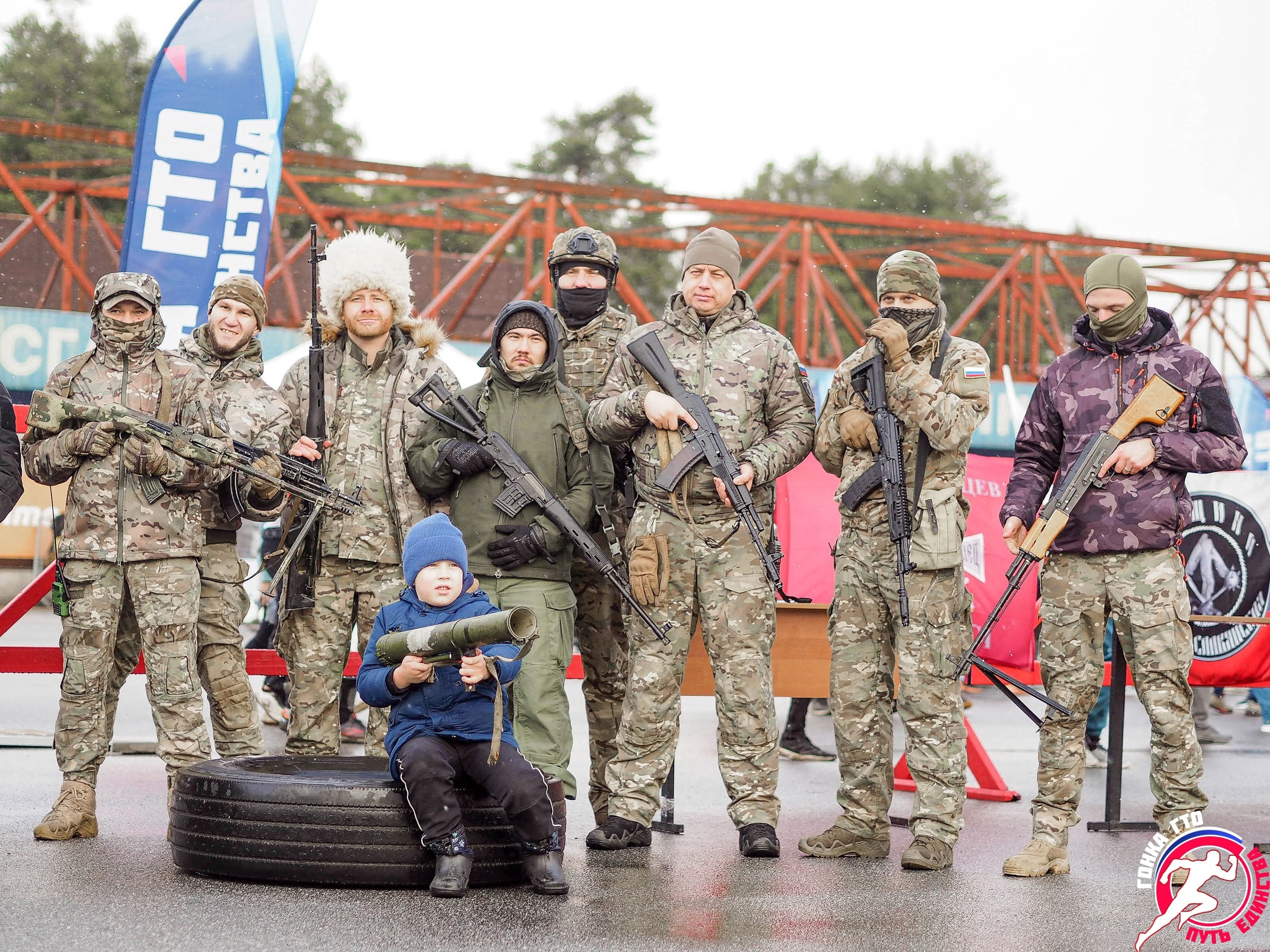 На занятиях  «Добровольца» и Северо-cлавянской общины