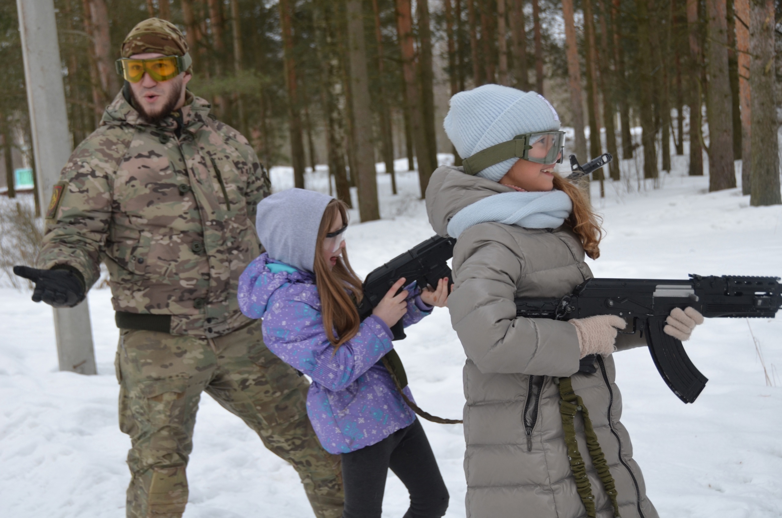 На занятиях  «Добровольца» и Северо-cлавянской общины