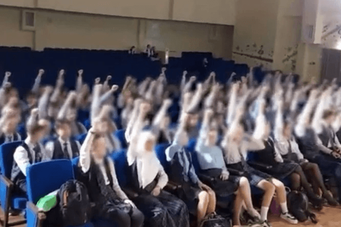 Дети в лицее Казани