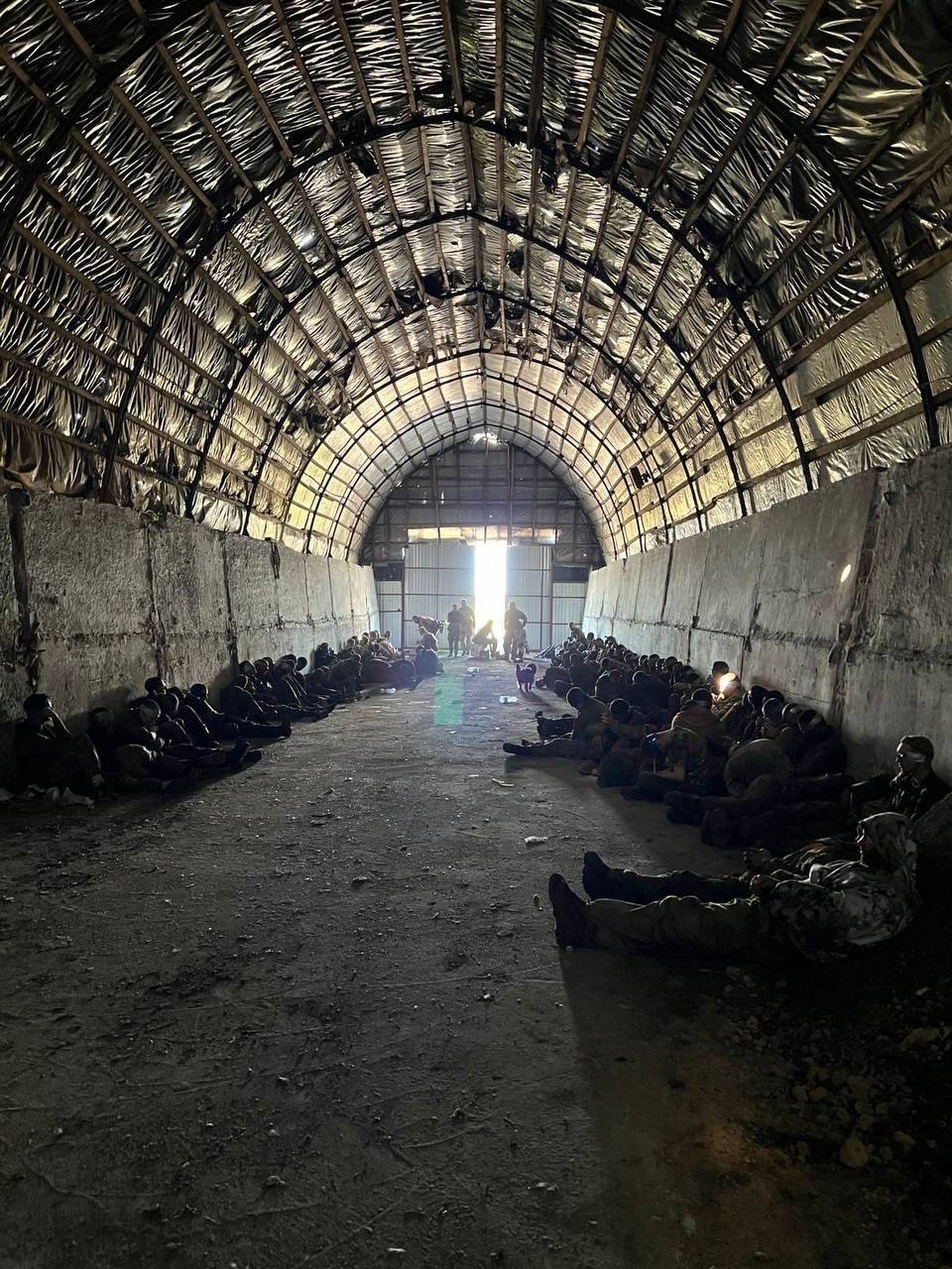 Российские военнопленные в Курской области