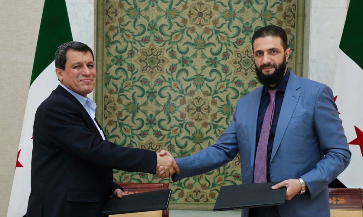 Сирийские курды пошли на соглашение с новыми властями