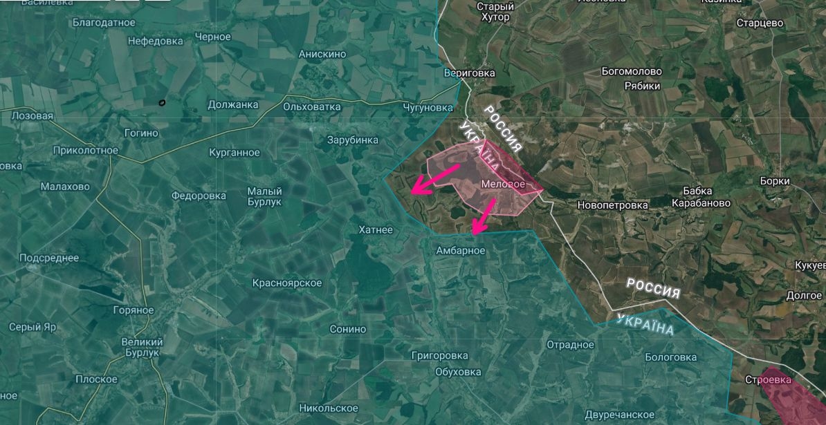 Ситуация на плацдарме в районе села Меловое на харьковском направлении по версии Анатолия Радова