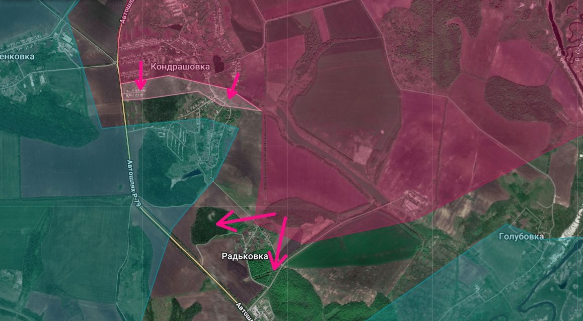 Ситуация к северу от Купянска по версии Анатолия Радова