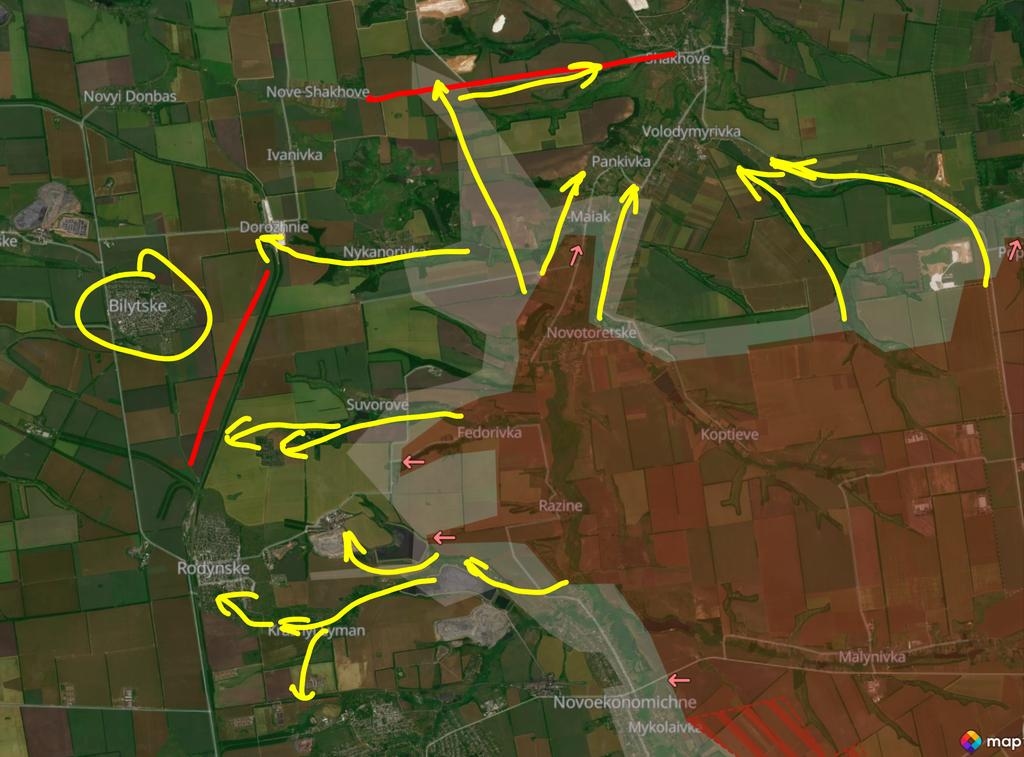 Замысел командования ВС РФ на восточном фланге покровского направления по версии Александра Солонько