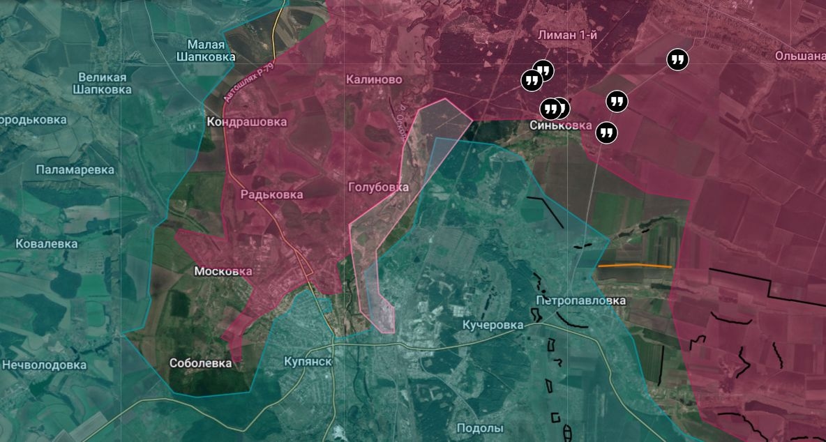 Ситуация в районе Купянска по версии Анатолия Радова