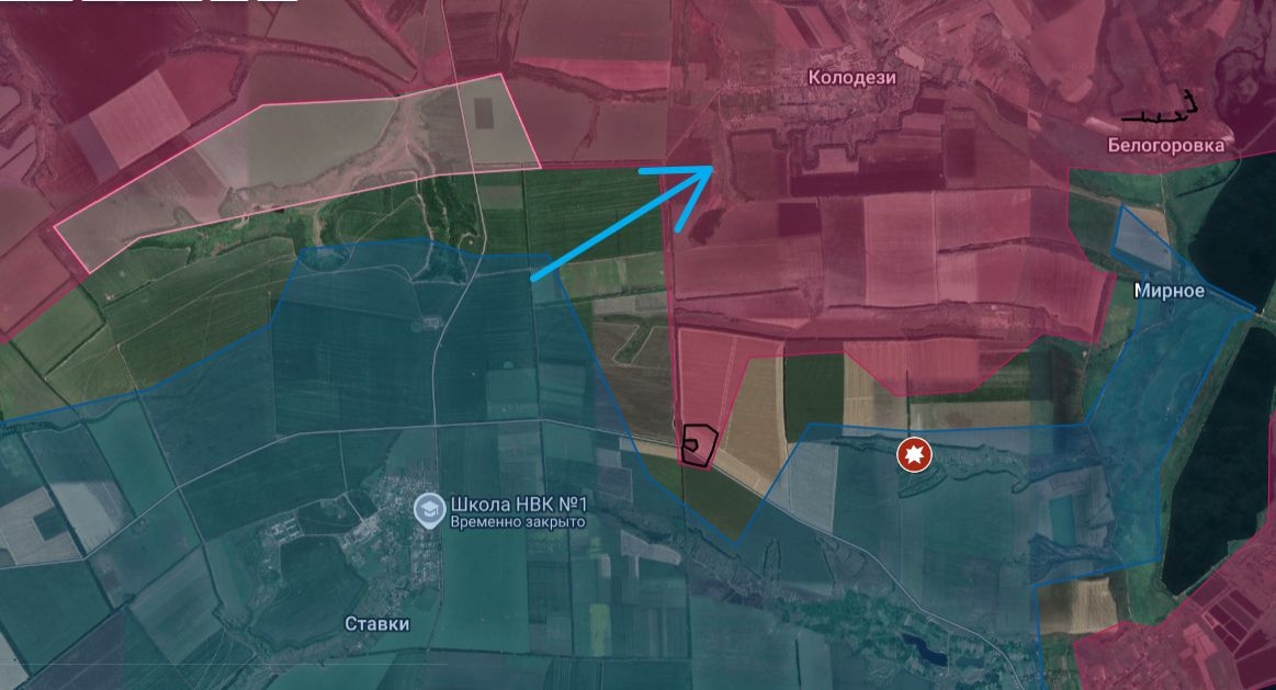 Ситуация в районе Колодезей на лиманском направлении по версии Анатолия Радова 