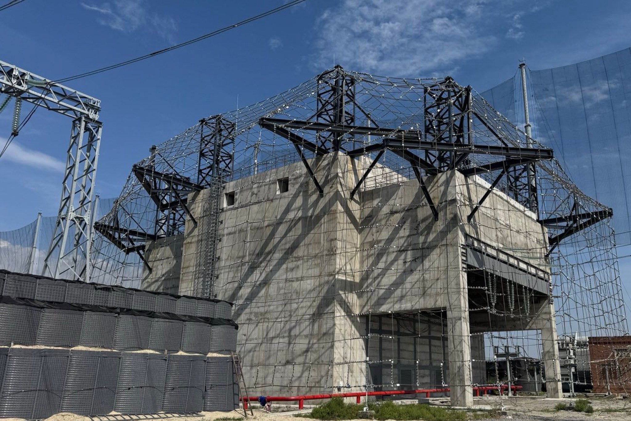 Защита украинского объекта энергоинфраструктуры