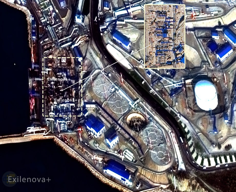 Последствия налета на нефтяной терминал «Шесхарис» в Новороссийске