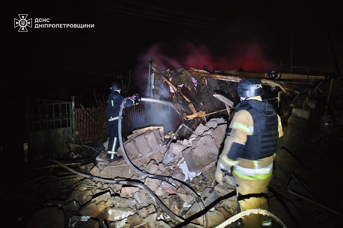 Последствия российского налета в ночь на 4 декабря 2025 года на Днепропетровскую область