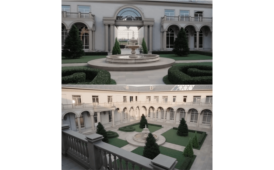 Илл. 2. Внутренний дворик