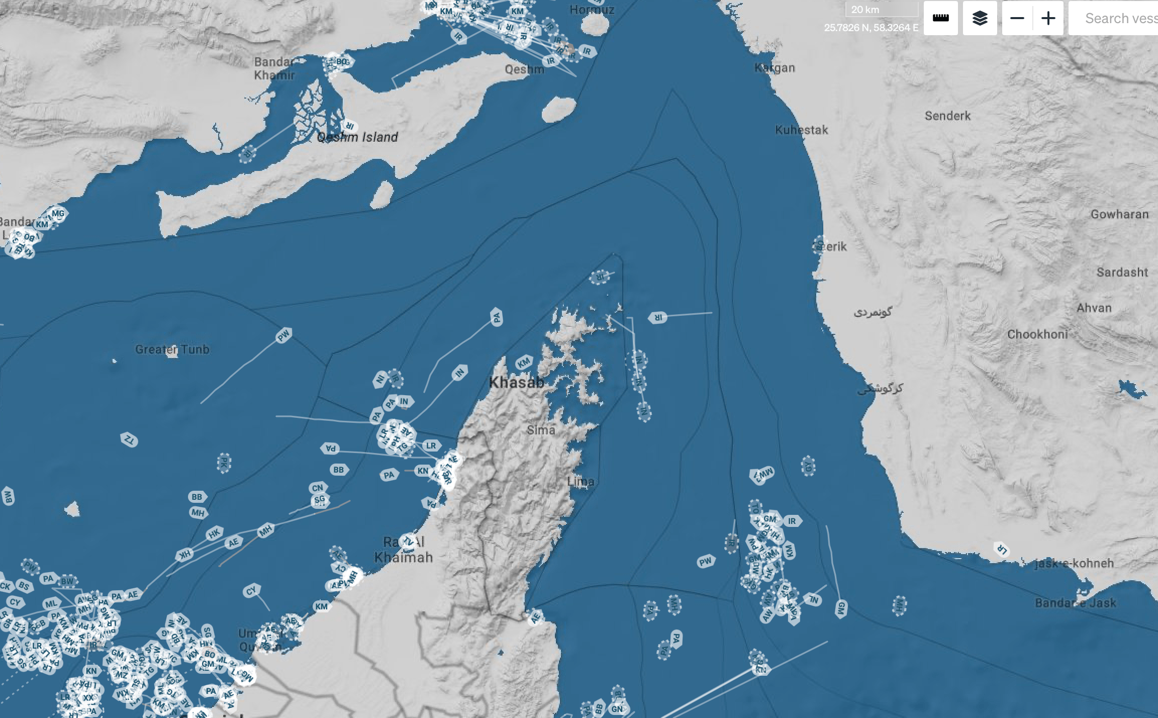 Ормузский пролив, 17 марта 2026