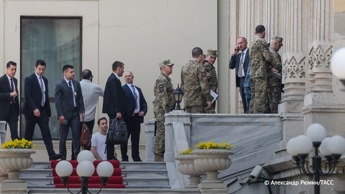 Украинская делегация. Фото: Александр Рюмин / ТАСС