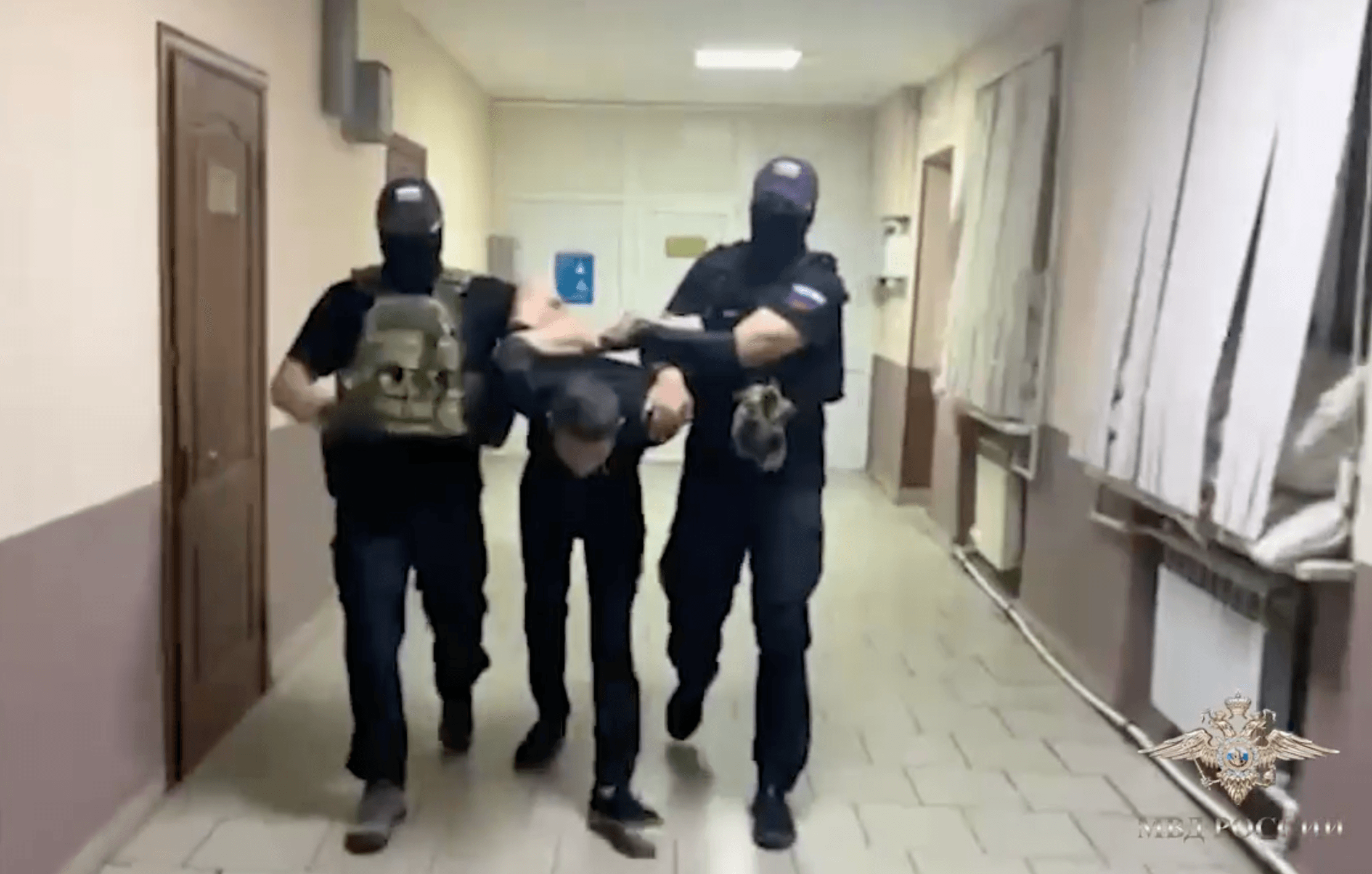 Скриншот видео МВД России