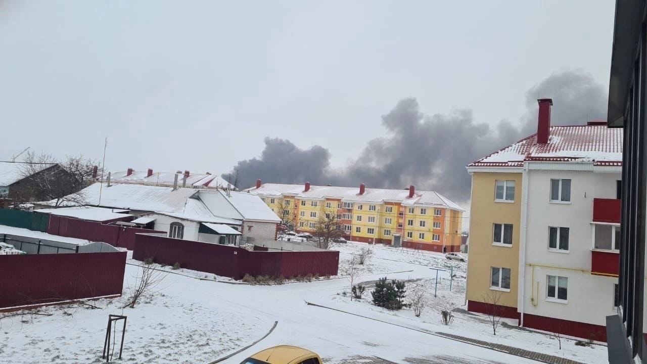 Губернатор Белгородской области сообщил об очередном обстреле, начался пожар. Видео