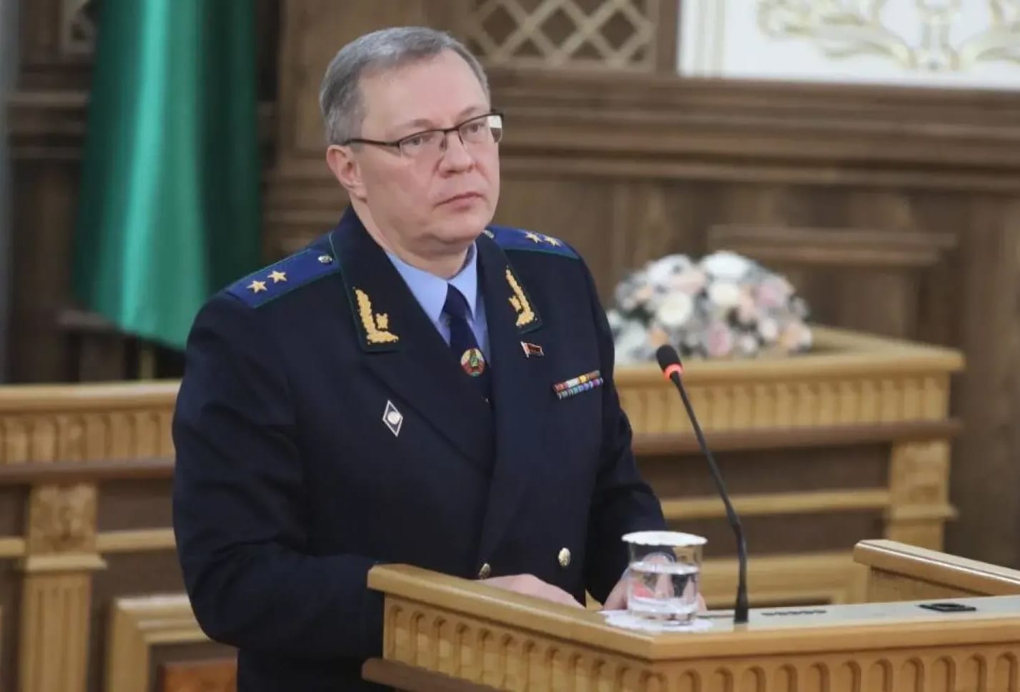 Верховный суд Беларуси возглавил генпрокурор Андрей Швед. Критики называют его «архитектором репрессий» в республике